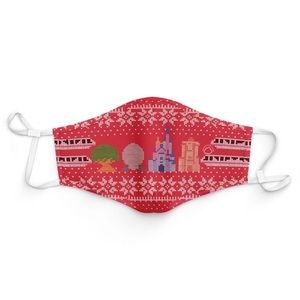 Disney World Parks Icons Face Mask